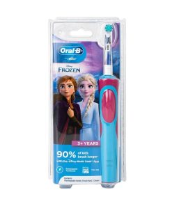 Bàn chải đánh răng trẻ em sạc điện Oral-B Vitality D12 Disney Frozen giúp làm sạch mảng bám trên răng một cách toàn diện