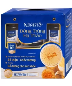 Nước Yến Sào Cao Cấp Đông Trùng Hạ Thảo 15% bổ thận, chắc xương, bổ dưỡng sức khỏe (6 Lọ x 70ml)
