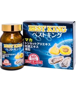 Viên uống Best King Jpanwell hỗ trợ tăng cường sinh lý và khả năng sinh sản ở nam giới (60 viên)
