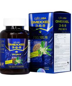 Viên uống Omexxel 3-6-9 Premium hỗ trợ tốt cho não và mắt (100 viên)